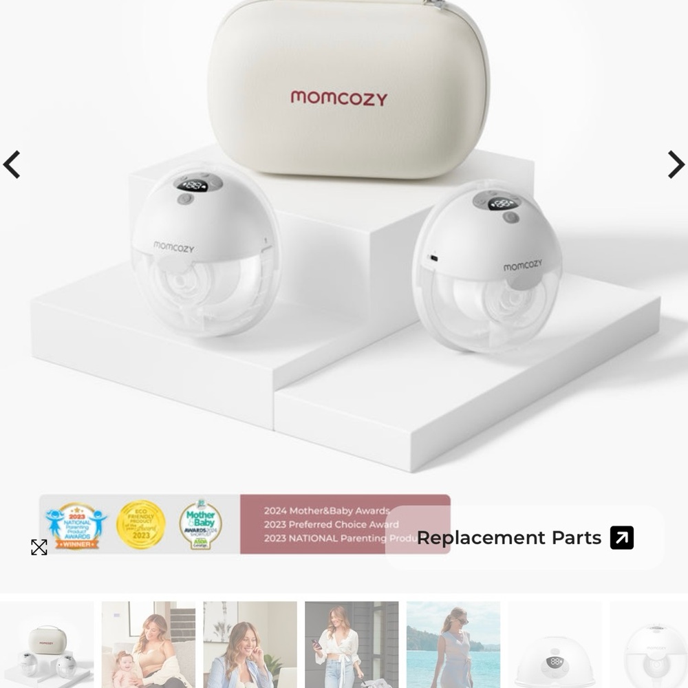 Momcozy M5 hands free pump